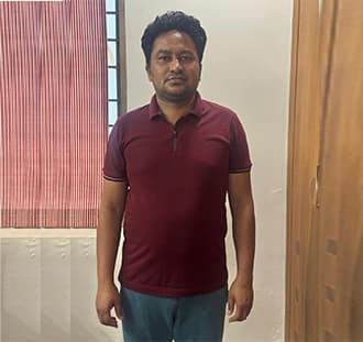Abilash Kumar before